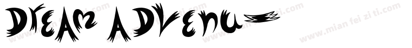 dream advenu字体转换
